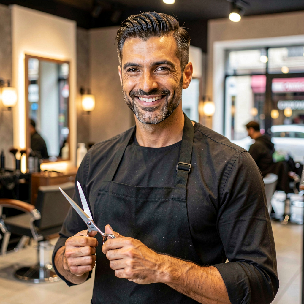 Marco Rossi, hairstylist